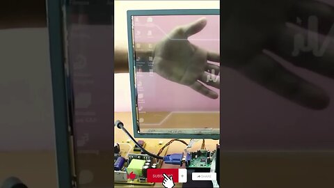 Transparent Display | Electronic Project | diy | #shorts