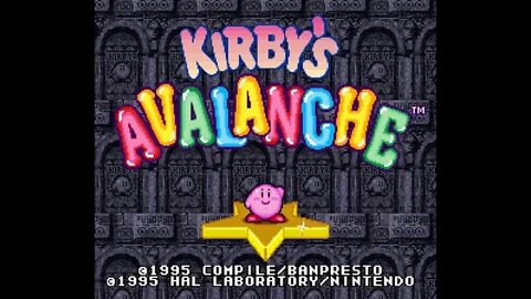 Kirby's Avalanche - Stage Theme 3 (snes ost) / Kirby's Ghost Trap
