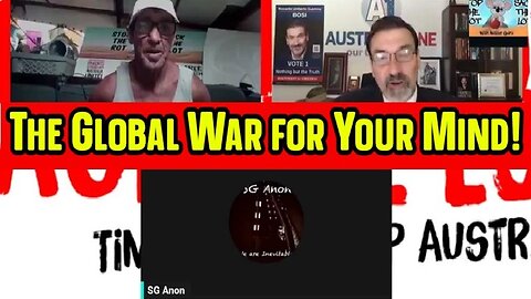 New SG Anon & Riccardo Bosi & Ozzie Guru Update On The Global War for Your Mind!