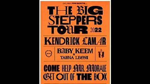 KENDRICK LAMAR N95 THE BIG STEPPERS TOUR LIVE IN BROOKLYN NEW YORK