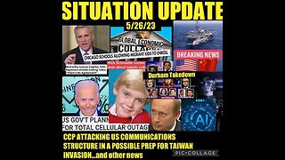 SITUATION UPDATE: CCP ATTACKING US COMMUNICATIONS STRUCTURE IN A POSSIBLE PREP FOR TAIWAN WAR...