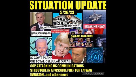 SITUATION UPDATE: CCP ATTACKING US COMMUNICATIONS STRUCTURE IN A POSSIBLE PREP FOR TAIWAN WAR...