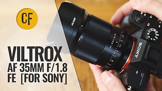 Viltrox AF 35mm f/1.8 FE (for Sony) lens review with samples