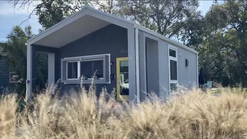 St. Pete organization breaks ground on second tiny home to help homeless