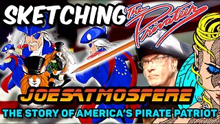Independent Comic Books Explained: Sketching The Privateer Episode 72, Live!