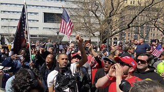 Protests Outside Trump Arraignment in New York