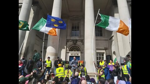 #TimeForChange Rally 2PM Customs House Dublin on the 22nd August organised by Yellow Vests Ireland.