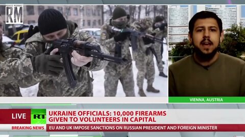 Ukraine Handing Out Weapons to Civilians
