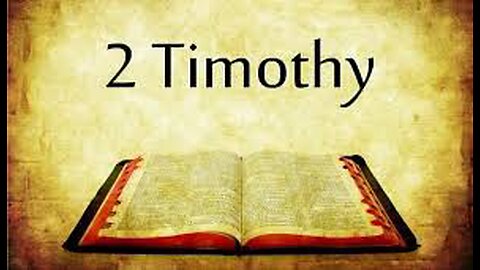 A Reading Of 2 Timothy - Introduction And Overview