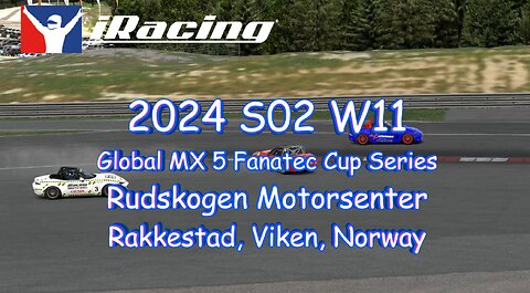 Hwy929: iRacing | Global MX5 Cup | Rudskogen - Norway | (2024-S02-W11)