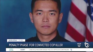 Penalty phase for man convicted of killing San Diego officer