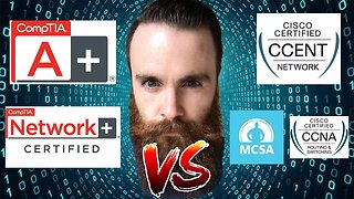 CompTIA or Cisco? - Should I get the CompTIA A+/Network+ OR the Cisco CCNA/CCENT - Microsoft MCSA?