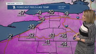 7 Weather Forecast 12 p.m. Update, Friday, January 14