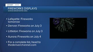 Fireworks shows being canceled, but some still scheduled