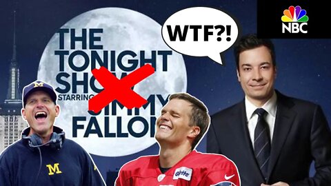 NBC May CUT Tonight Show with Jimmy Fallon over COSTS of NFL & BIG 10 Football! 10PM+ GONE!
