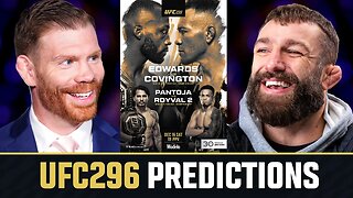 UFC 296 PREDICTIONS | Round-Up w/ Paul Felder & Michael Chiesa 🔥