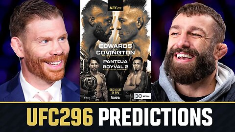 UFC 296 PREDICTIONS | Round-Up w/ Paul Felder & Michael Chiesa 🔥