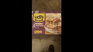 Udi’s Gluten Free Lasagna With Meat Sauce