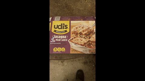Udi’s Gluten Free Lasagna With Meat Sauce