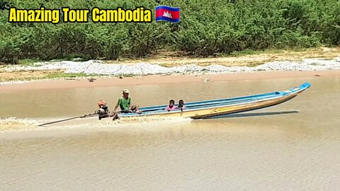 Tour Siem Reap2021, Floating Village on Tonle Sap Lake in Siem Reap Cambodia /Amazing Tour Cambodia.