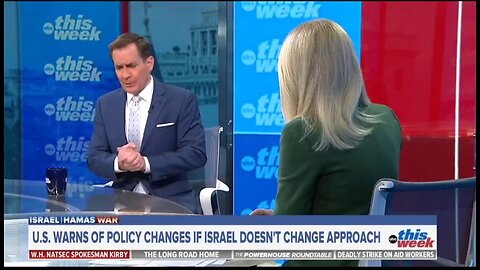 John Kirby Refuses To Say What Israel Consequences Would Be