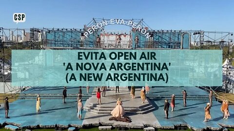 Evita Open Air Brasil - 'A Nova Argentina' (A New Argentina) - Myra Ruiz - Cleto Baccic - 2022