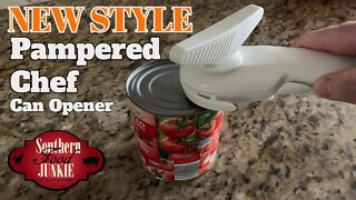 📌 How to use the NEW Style Pampered Chef Smooth Edge Can Opener | #shorts