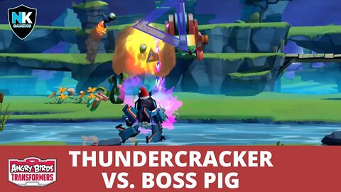 Angry Birds Transformers 2.0 - Thundercracker vs. Boss Pig