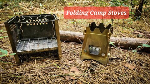 Camping Stoves! Very Portable, Easy To Set Up And Use!
