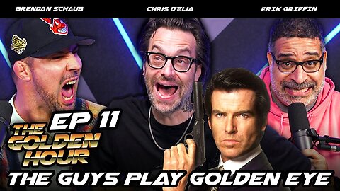 11 The Guys Play Golden Eye #11 w Brendan Schaub, Erik Griffin, & Chris D'Elia (Chipmunk Version)