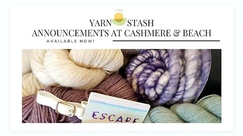 Yarn Stash Announcement! #yarn #knitting #yarnstash