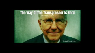 The Way Of The Transgressor Is Hard (an audio sermon by Ronny F. Wade)