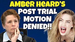 Amber Heard's Motion Denied in Full.