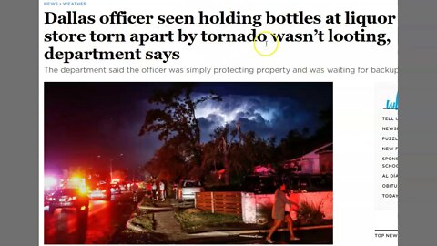 Dallas Police Looting Liquor Store - Department Cleared Officer - Really? Are You Kidding Me?