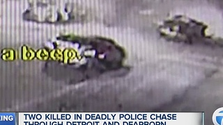 Detroit police officers involved in deadly chase