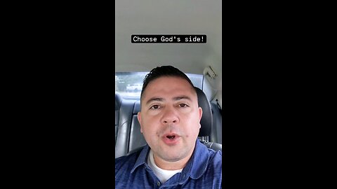 Choose God's side!
