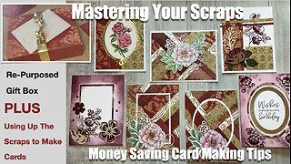 Mastering Your Scrap Papers / Money aving Tips