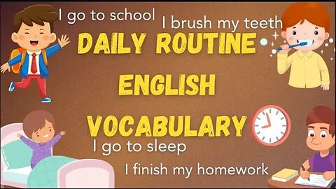Daily Use English Sentences For Kids | English Vocabulary | English Learning For Kids