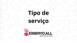 Embryoall - Cadastro tipo de consulta