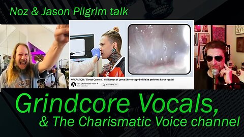 Noz & Jason Pilgrim (Flesh Parade) talk Grindcore vocals.