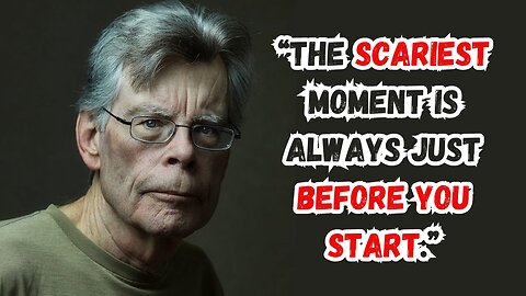 Stephen King Quotes | Inspirational Life Lessons by Stephen King | Thinking Tidbits