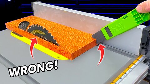 No SawStop? No Problem! 13 Table Saw Mistakes to AVOID!