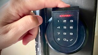 SECURAM Touch smartlock...