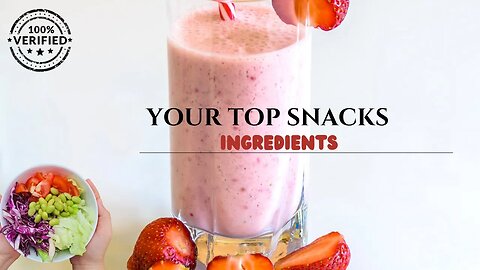 Your Top Snacks: Raspberry avocado smoothie