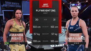 Amanda Ribas Vs Rose Namajunas UFC Fight Night Women's Flyweight Prediction