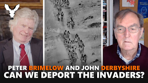 Peter Brimelow and John Derbyshire Debate | Can We Deport the Immivaders?