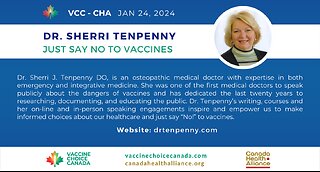 Dr. Sherri Tenpenny - Just Say NO to Vaccines
