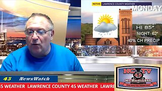 NCTV45 LAWRENCE COUNTY 45 WEATHER SATURDAY JULY 15 2023