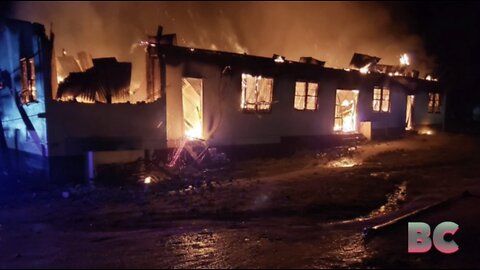 Fire razes school dormitory in Guyana, killing at least 19 children