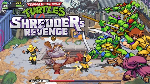 Teenage Mutant Ninja Turtles: Shredder’s Revenge - Kicking Ass & Eating Pizza
